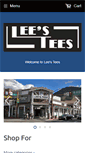 Mobile Screenshot of leestees.com